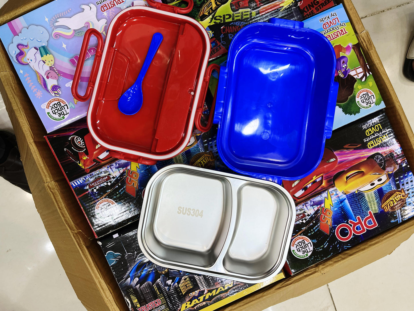 PRO Lunch Box 304 Stainless Steel, Lunch Box Steel, Leak Proof