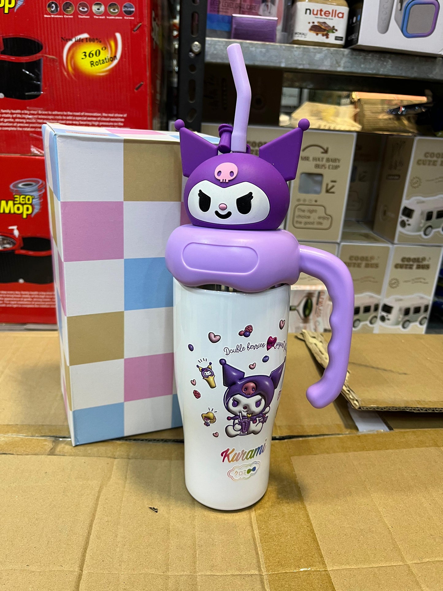 Stainless Steel 304 Character Water Bottle (Premium Quality)