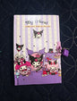 Kuromi lock diary beautiful and trendy