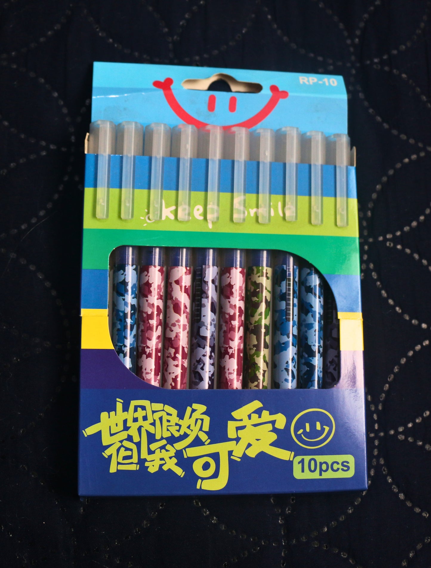 Blue pointer gel pen set of 10 best quality