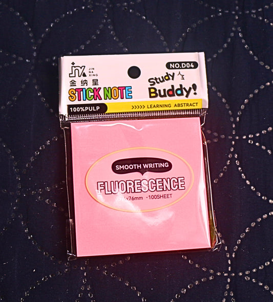 Beautiful Rainbow colourful Sticky notes (Pack of 3)