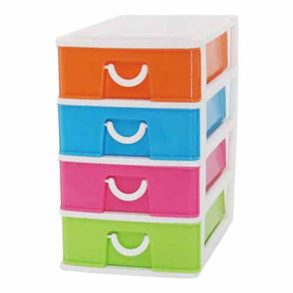 Mini Desktop Plastic Jewelry Storage 🎁  4 Layer