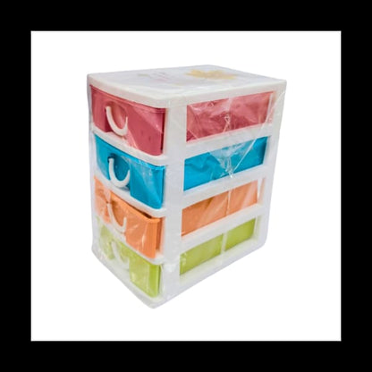 Mini Desktop Plastic Jewelry Storage 🎁  4 Layer