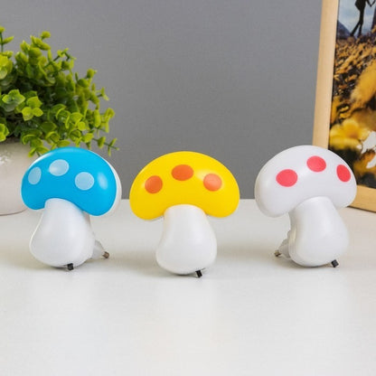 Electric Mushroom Energy Saving Night LED Light Lamp - 7.5cm