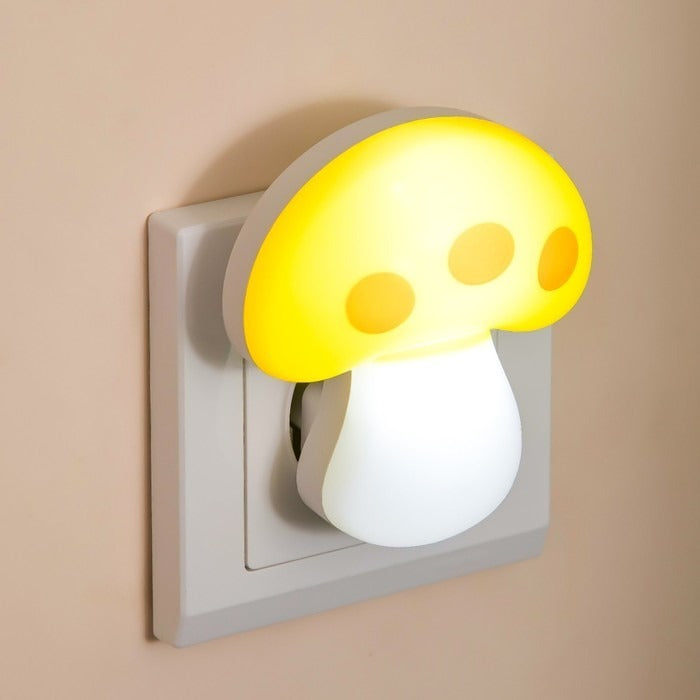 Electric Mushroom Energy Saving Night LED Light Lamp - 7.5cm