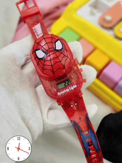 Children's Character Watch - Music + Light LCD Display