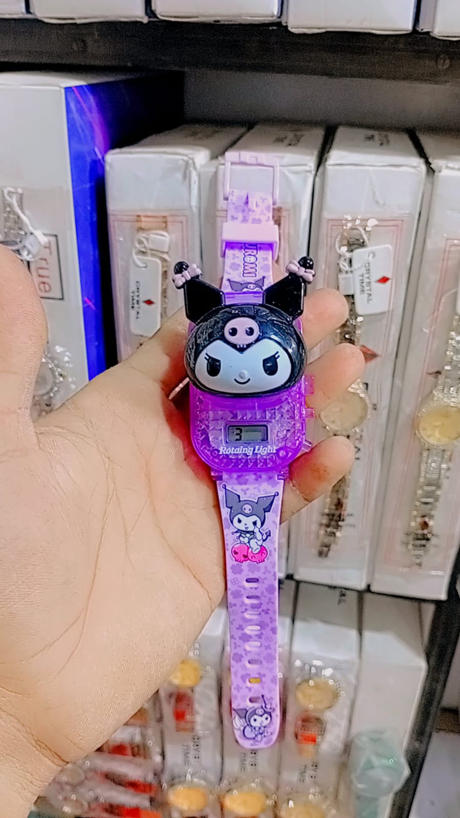 Children's Character Watch - Music + Light LCD Display