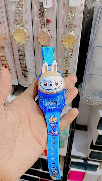 Children's Character Watch - Music + Light LCD Display