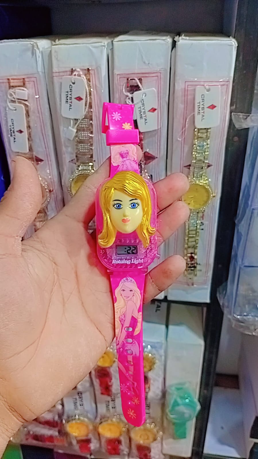 Children's Character Watch - Music + Light LCD Display