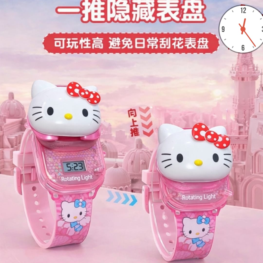 Children's Character Watch - Music + Light LCD Display