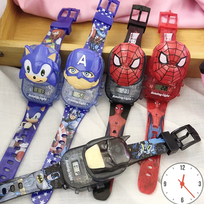 Children's Character Watch - Music + Light LCD Display