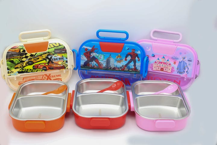 PRO Lunch Box 304 Stainless Steel, Lunch Box Steel, Leak Proof