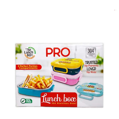 PRO Lunch Box 304 Stainless Steel, Lunch Box Steel, Leak Proof