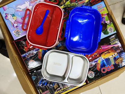 PRO Lunch Box 304 Stainless Steel, Lunch Box Steel, Leak Proof