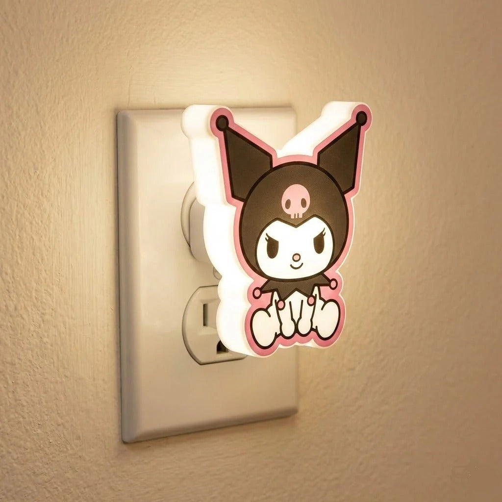 Electric Cartoon Shape Energy Saving Night LED Light (9×7 cm)