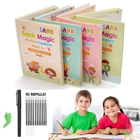 Sank Magic Book pack of 4 With 10 refills