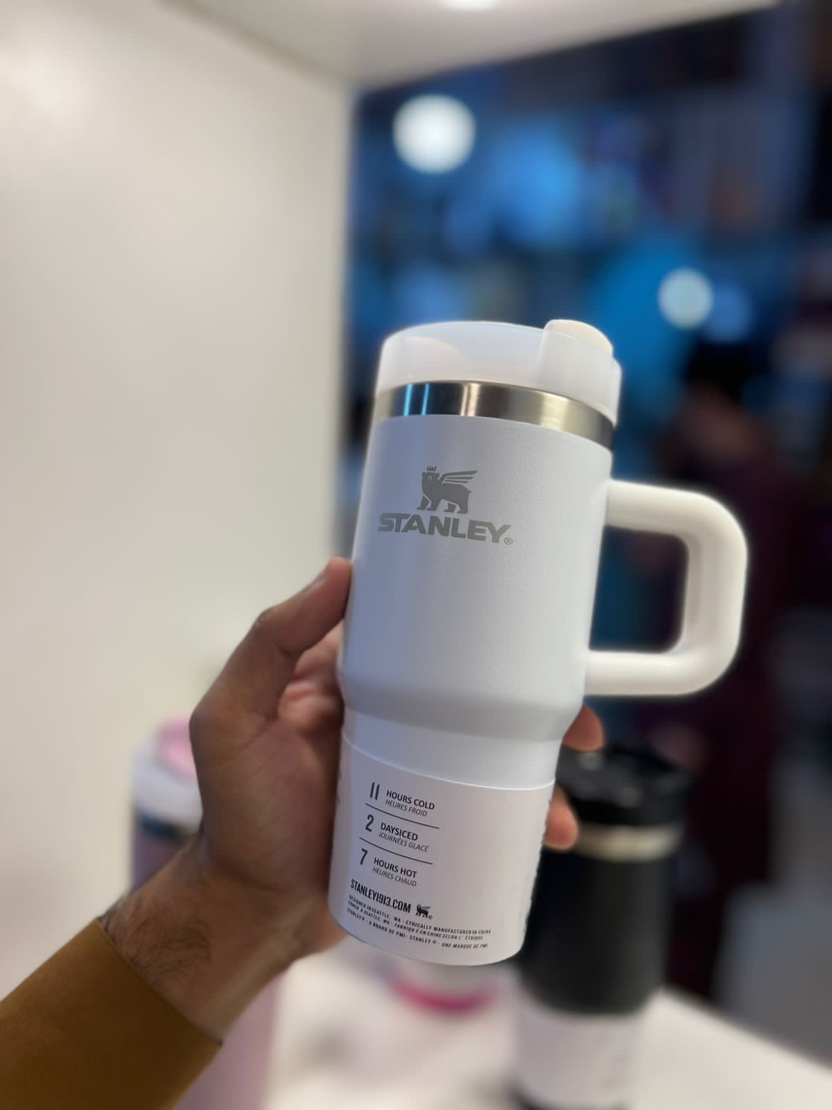 Stanley  Stainless Steel Kids Tumbler  With Straw 20 oz (420 ML)