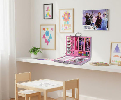 128 Pcs Kids Premium Drawing Art Colours Set Random Colours