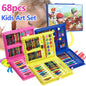 68 Pcs Kids Drawing Art Set Random colours